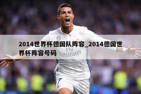 2014世界杯德国队阵容_2014德国世界杯阵容号码
